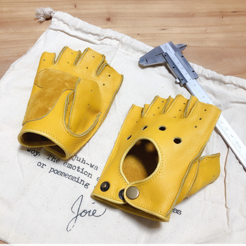 Motorcycle Retro Locomotive Ri - огляд і ціна Leather Driving Glove