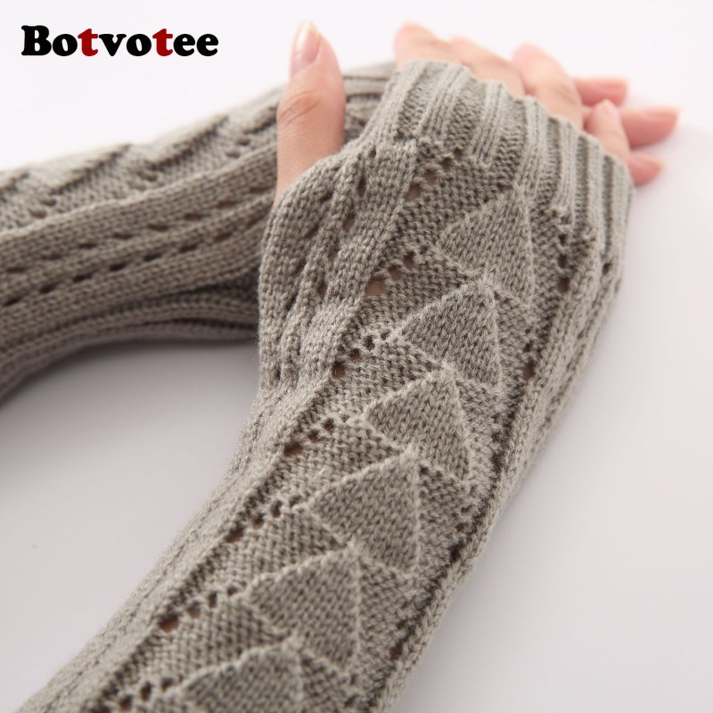 Botvotee for Women Winter Knit - огляд і ціна Fingerless Glove Knit