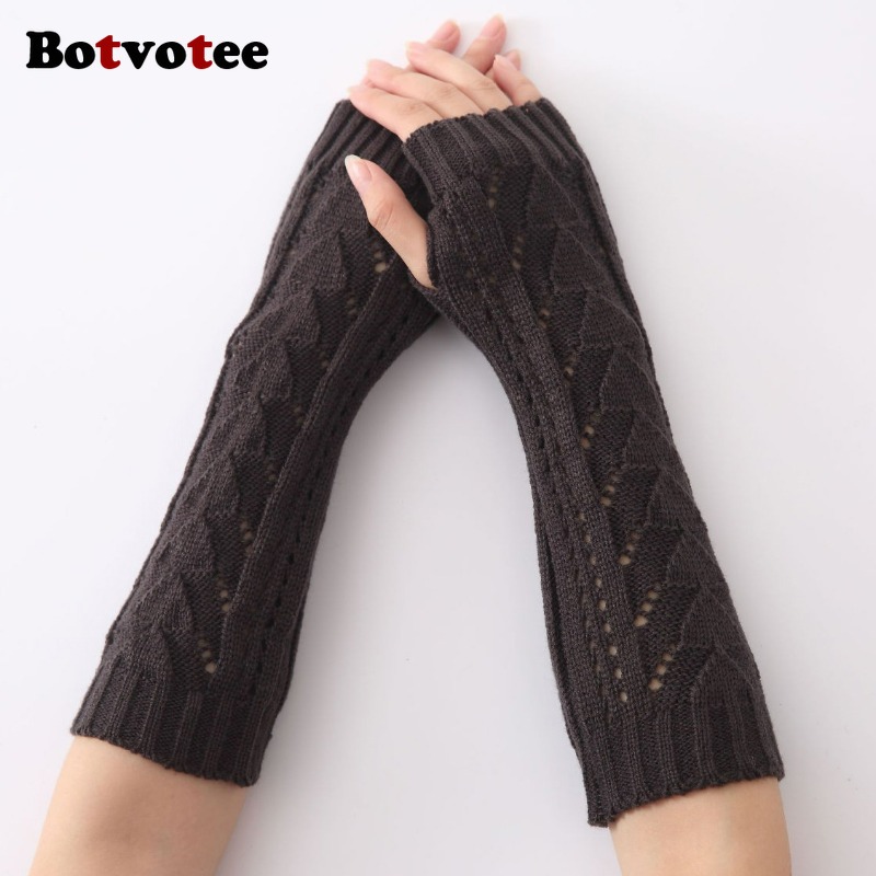 Botvotee for Women Winter Knit - огляд і ціна Fingerless Glove Knit