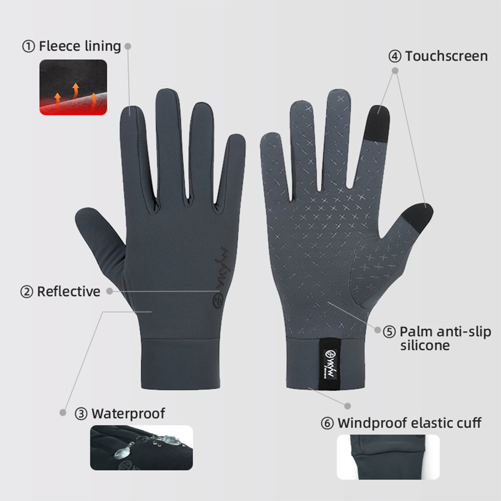 YKYWBIKE Winter Cycling Gloves - огляд і ціна Cycling Glove Padded